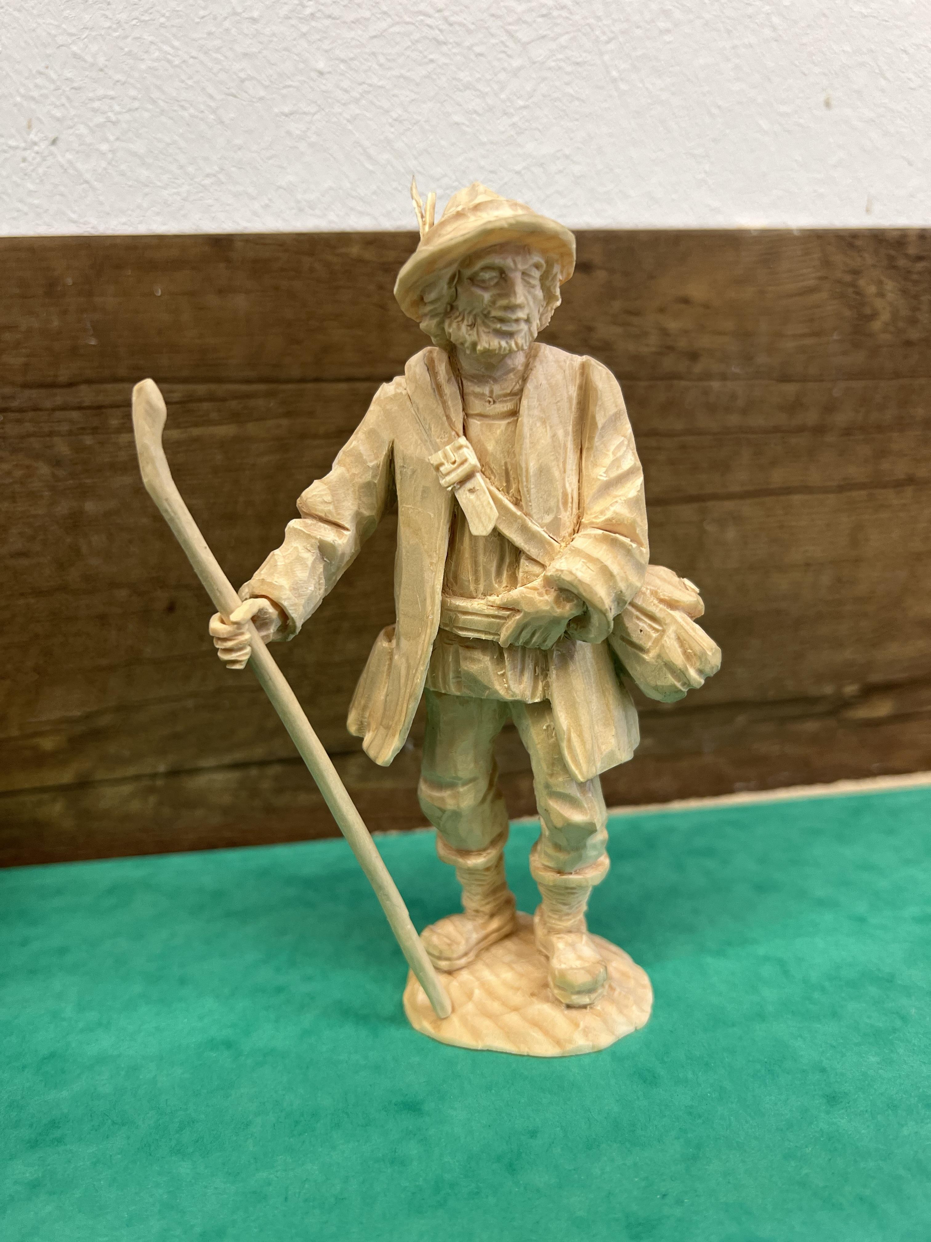 Krippenfiguren schnitzen